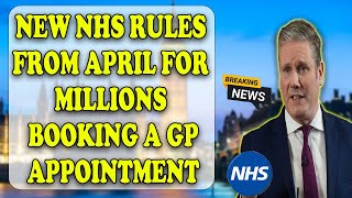 Important NHS GP Changes in April 2025 – What UK Pensioners Must Know!