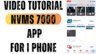 NVMS 7000 App| How to Install and Setup NVMS 7000 App for iPhone?