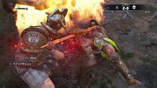 ForHonor 剣闘士　初心にかえって　ディフレクトの練習　対　剣闘士(Gladiator)　字幕有り〼