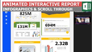 Animated Interactive Data Visualization in Excel