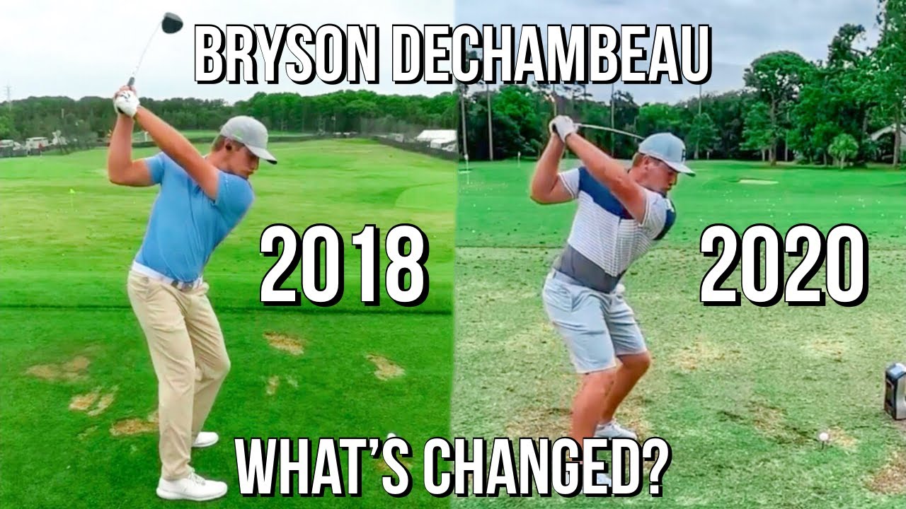 BULKED Up Bryson Dechambeau NEW Swing Vs Old Swing - Whats Changed ...