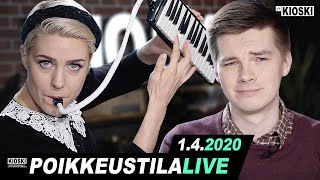 Poikkeustilalive jatkaa desinfioimista