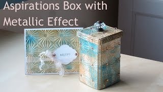 Aspiration Box Gift Set with Metallix Mixed Media Effect