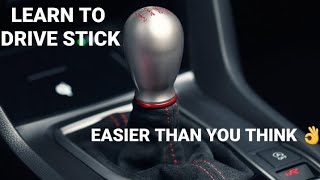 HOW TO DRIVE A MANUAL TRANSMISSION CAR
