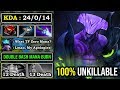 100% UNLIMITED BASH LORD Faceless Void Crazy Mana Burn 1 KILL PER MIN with EPIC Chrono 8K MMR DotA 2