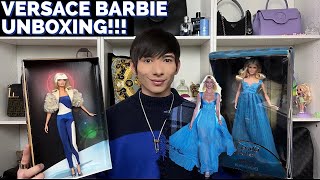 CLAUDIA SCHIFFER VERSACE BARBIE UNBOXING!!!