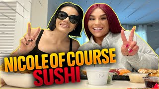 @Nicole Of Course You’re On Tinder? • 🫖🔥👀 • SUSHI MUKBANG