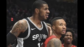 20 PTS Comeback and CRAZY Ending San Antonio Spurs vs Portland Trail Blazers 2019-2020 NBA Season