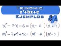 Factorización trinomios de la forma  x2+bx+c | Ejemplos