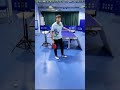 尹航摆速训练 yin hang s pendulum serve training