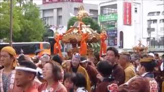 2014 小岩神社例大祭８ 小岩駅南口前 宮本＆四南