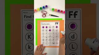 Alphabet Preschool and Kindergarten Dot Marker Painting for Kids Printables #preschool #kindergarten