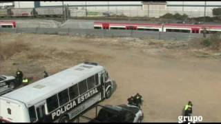 Narran accidente en Tren Suburbano