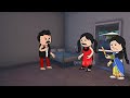 😆তুমি আমায় বিয়ে করো😆 bengali moral stories cartoon bangla comedy golpo saishab cartoon new