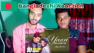 Yaari : Nikk Ft Avneet Kaur | 🇧🇩Bangladeshi Reaction🇨🇮 | Panjabi song Reaction