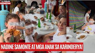 Nadine Samonte kumain sa karinderia kasama ang mga anak! Netizens napareact sa video na ito!