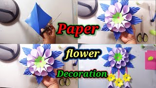 Very beautiful Paper Craft For Home Decoration / Paper Flower Decoration@CREATIVENUMBERS