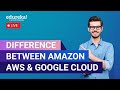 Difference between Amazon AWS and Google Cloud | GCP Training Google Cloud | Edureka Live