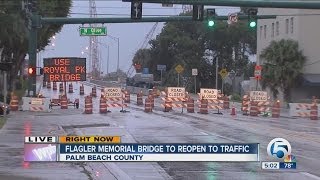 Flagler Memorial Bridge to reopen to traffic