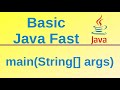 Meaning of main(String[] args) - Basic Java Fast (35)