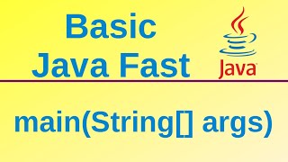 Meaning of main(String[] args) - Basic Java Fast (35)