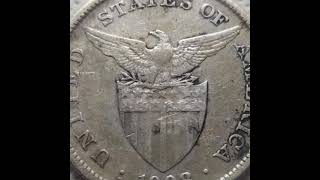 1 peso USPI / Silver Coin , value and price rare ver