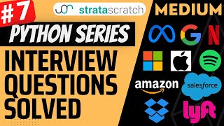 AMAZON Interview Question Explained - Python Data Science | "Highest Cost Orders" | EDS