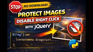 How to Disable Right Click on Images (jQuery Tutorial)