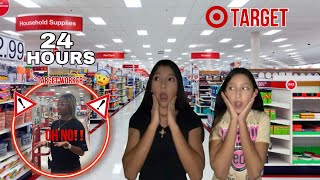 My Sister And I Tried STAYING OVERNIGHT AT TARGET FOR 24 HOURS!! | JoennsWorld