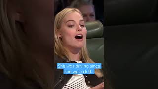 Margot’s family’s unbelievable rule for driving… | #shorts #margotrobbie  #thecarknowledgelab