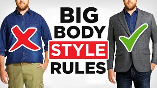 How To Dress Sharp... Even If You're FAT (21 Large Guy Style Tips)