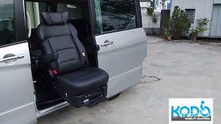 Kodo Welcab For Nissan Serena, OKU Seat Swivel Seat Wheelchair Lift  ( Welcab model : Kodo Excel)