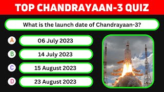 Chandrayaan 3 Mission | Chandrayaan MCQ Questions | General Knowledge Questions