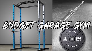 Garage gym UNDER 1000 - Basement Gym Ideas on a Budget