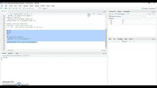 Conditionals: if part II - RStudio