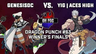 GenesisDC (Ramlethal) vs. YIG | Aces High (Chipp) - DPO #63 | Guilty Gear Strive Winner's Finals