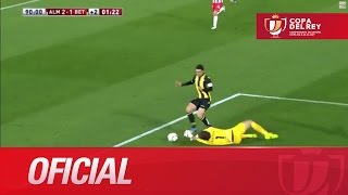 Rubén Castro falla el penalti Copa del Rey