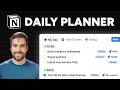 I can't believe how well this Notion daily planner helps me focus