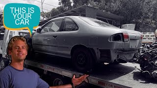 #UNS | Nissan Sentra B14 Lucino Coupe Part1