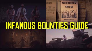 Red Dead Online How Do The New Infamous Bounties Work And How Much Do They Pay?