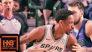 Dallas Mavericks vs San Antonio Spurs Full Game Highlights | March 12, 2018-19 NBA Season