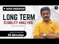 Mini Webinar | How to analyse Long Term Stability of Business? | CA Raja Classes |