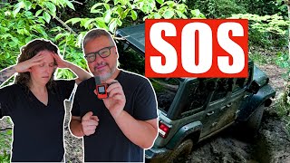 Saved By The SOS Button: Off Road Recovery For Rookie Drivers!