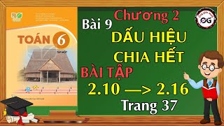 Bài 2.10, 2.11, 2.12, 2.13, 2.14, 2.15, 2.16 trang 37 - Toán 6 - Kết nối tri thức