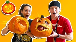 EXTREME PUMPKIN CARVING CONTEST!