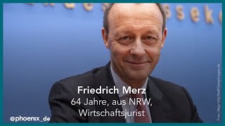 CDU-Vorsitz: Friedrich Merz im Kurzportrait