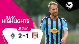 SV Waldhof Mannheim - Hallescher FC | 9. Spieltag, 2021/2022 | MAGENTA SPORT