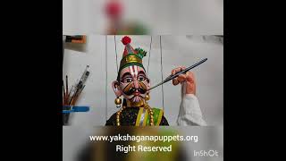 ಗೊಂಬೆಯ ಕೈ ಬೆರಳು ಚಲನೆ ನೋಡೋಣ ಬನ್ನಿ.Finger Movement in Puppet Hand www.yakshaganapuppets.org