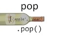JavaScript Visual Reference: the pop Method