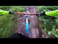 klinovec bikepark enduro trail downhill 2021 b variante technisch matschig verblockt wurzeln